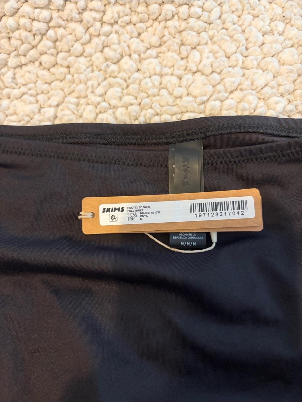 SKIMS Black High Waist Bikini Bottoms - Picture 2 of 5